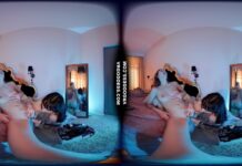 Rebeka Ruby Gets Banged Out By The Fucking Machine With Aloida Helping Hand