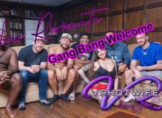 A Gang Bang Welcome by Her New Roommates