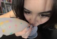 Princess April’s VR Debut: Maid Cleans Your Room and Your Cock