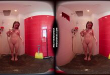 Kitty Kate Oiling Up And Touching Her Tight Young Body Outdoors With Showering And Behind The Scenes