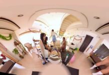 Kanae Ruka & Nanase Hazuki – Comedy 360° VR: Calling A Comedian To Get Him Excited