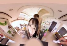 Kanae Ruka & Nanase Hazuki – Comedy 360° VR: Calling A Comedian To Get Him Excited