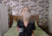 Chloe Toy – Vape in Bed