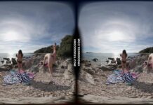 Kirstina With Her Friends Emmux And Rebeka Ruby Nude Beach Picnic And Sunbathing