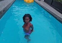 POV Pool Tease – Amelia Star’s Wet Body and Dark Skin Will Drive You Crazy | 8K Seduction