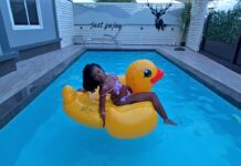 POV Pool Tease – Amelia Star’s Wet Body and Dark Skin Will Drive You Crazy | 8K Seduction