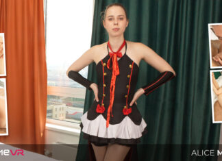 Alice Murkovski In Naughty Uniform Play With A Big Dick Fellow