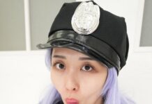 Horny Police Woman Mio Yoshikawa Plays With Her Extra Tight Pussy