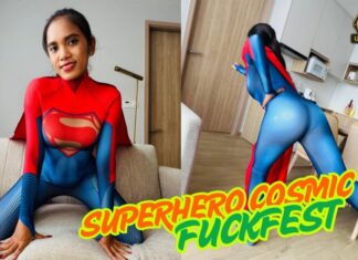 Asian Milf Superhero Cosmic Fuckfest