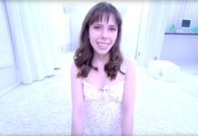 Super Cute Brunette Strips For You