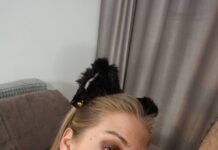 Catgirl Dina Joy Wears A Fluffy Butt Plug Before Hardcore Sex