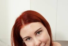 Foxy Redhead Stacy Fort Gets A Messy Mouthpie After Sex