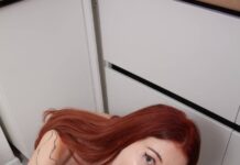 Foxy Redhead Stacy Fort Gets A Messy Mouthpie After Sex