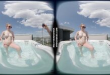 Behind The Scenes With Babyhunterz Taking A Nude Swimming Dip In Rooftop Jacuzzi