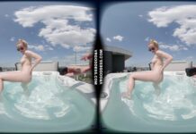 Behind The Scenes With Babyhunterz Taking A Nude Swimming Dip In Rooftop Jacuzzi
