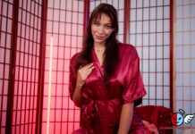 Bella Rolland then releases you ever so roughly