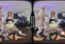 Cheri With Lily Angelic Lesbian Striptease Dancing And Sexy Touching Fingering Licking