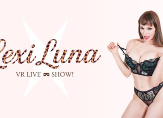Join Lexi Luna on her exciting debut in the world of VR shows!