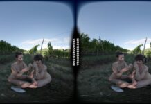 Josie And Sofie On Vacation In Italy Naked In Wine Vineyard During Harvest Time