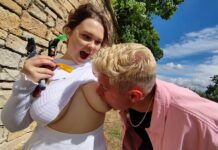 Peachy Alice VR Part One – Behind The Scenes Massive Tits PAWG Colossal Cock Threesome