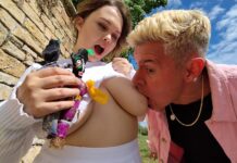 Peachy Alice VR Part Two – Behind The Scenes Giant Boobs Cutie Hairy Cunt Gushes In Anal Threesome