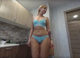 RedHeads Teen Agneta Alis Plays in The Kitchen