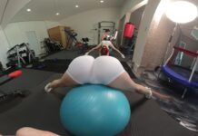 Jack and Zoey in the Gym