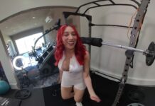 Jack and Zoey in the Gym