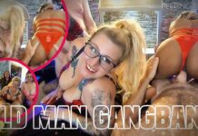 Old Man Gangbang