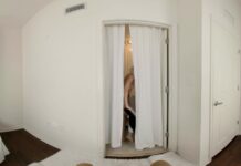 Tiny Tits Stepdaughter in Dressing Room