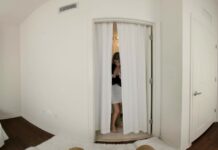 Tiny Tits Stepdaughter in Dressing Room