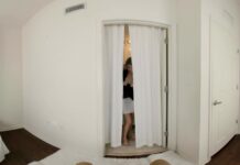 Tiny Tits Stepdaughter in Dressing Room