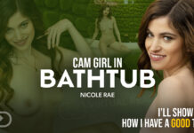 Cam Girl in Bathtub