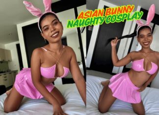 Asian Bunny Naughty Cosplay Fuckfest