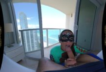 HOT stripper gets fucked and a facial