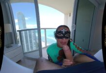 HOT stripper gets fucked and a facial