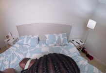 Pink Pussy got stretched, Black Bodysuit: Ebony Beauty Teases Me Until I Can’t Wait