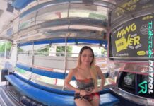 TukTuk Ride with a Beautiful Patty