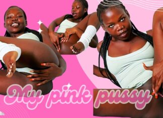 Pink Pussy got stretched, Black Bodysuit: Ebony Beauty Teases Me Until I Can’t Wait