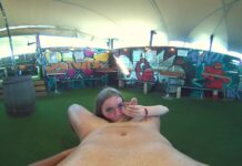 Festival Girl Loves Cock