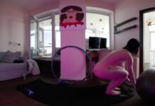 Aloida Does Her Daily Sports Workout Nude And Some Naked Yoga Stretching