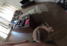 Amateur Model Is Preparing For An Appointment With An Elite Agency, And An Experienced Man Is Helping Her With This