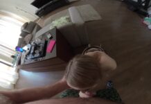 Amateur Model Is Preparing For An Appointment With An Elite Agency, And An Experienced Man Is Helping Her With This