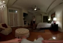 Babysitter Play with Wife Watching