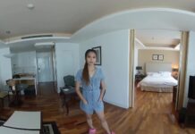 Beautiful traditional Thai dancer tries her first porn