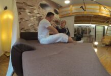 Behind The Scenes Of BBW Granny Babet Gets Her Pussy Pounded By Masseur