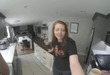 Coffee Time Kitchen Blowjob