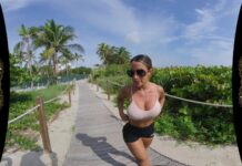 I got picked up on a bike ride in Miami