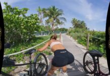 I got picked up on a bike ride in Miami