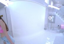 New Teen Brunette Model fucked by Photographer